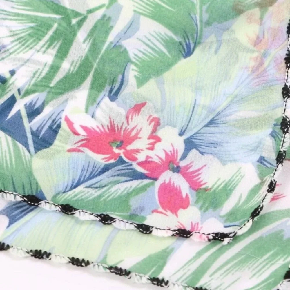 Gorgeous Floral Facemask & Scarf Adjustable Ear Strips 4 A Comfortable Fit